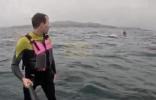 Main image for Massive Shark Chases Surfers In Terrifying Santa Barbara Encounter Caught On Camera.