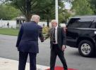 Main image for President Trump Welcomed Brazilian President Lula to the White House.