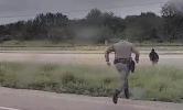 Main image for Texas Trooper Takes Down Alleged Smuggler After Explosive High-Speed Border Chase.