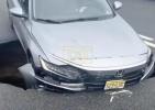 Main image for NY Infrastructure Collapses as Sinkhole Nearly Swallows Car on Long Island Expressway.