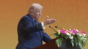 Main image for Trump Calls Xi "My Friend" and Hails "Magnificent Welcome" at Lavish Great Hall State Dinner.