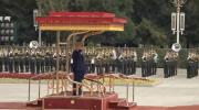 Main image for U.S. National Anthem Echoes at Beijing's Great Hall as President Trump Receives Epic Honors from China.