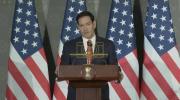 Main image for Secretary Rubio Warns Trump Will Never Allow Iran To Gain Nuclear Strength Through Diplomacy.