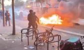 Main image for Shocking Scenes of Violence as Fans Celebrates Champions League Win: Fires Rage and Police Battle Hooligans.