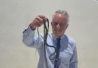 Main image for RFK Jr. Fearlessly Handles Intertwined Snakes During Beachside Stroll, Proving He's Still in Peak Form.