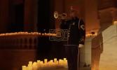 Main image for U.S. Army Orchestra Performing a Solemn Nighttime Candlelight Ceremony for the U.S. Memorial Day.