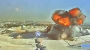 Main image for The Moment an Iranian Drone Struck Kuwait International Airport.
