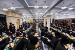 Historic 'Limud Shas Al Kivro' in Radoshitz; Siyum HaShas and Hilula Seudos on Chai Sivan held in the magnificent Landau Building