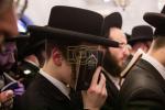 Historic 'Limud Shas Al Kivro' in Radoshitz; Siyum HaShas and Hilula Seudos on Chai Sivan held in the magnificent Landau Building