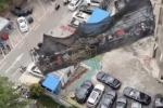 Main image for 😳&nbsp;Scaffolding Catastrophe Leaves Workers Clinging for Life in Heart-Stopping Video.