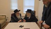 Main image for Sanz-Klausenburger Rebbe Shlit"a Visits Liska Rebbe Shlit"a