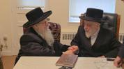 Sanz-Klausenburger Rebbe Shlit"a Visits Liska Rebbe Shlit"a