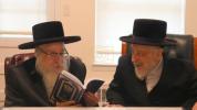 Sanz-Klausenburger Rebbe Shlit"a Visits Liska Rebbe Shlit"a