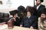 Simchas Bar Mitzvah for a great-grandson of Harav Hakadosh Rav Yaakov Meir Schechter Shlit"a, grandson of his son Harav Hagaon Rav Nachman Schechter A"H