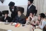 Simchas Bar Mitzvah for a great-grandson of Harav Hakadosh Rav Yaakov Meir Schechter Shlit"a, grandson of his son Harav Hagaon Rav Nachman Schechter A"H