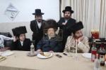 Simchas Bar Mitzvah for a great-grandson of Harav Hakadosh Rav Yaakov Meir Schechter Shlit"a, grandson of his son Harav Hagaon Rav Nachman Schechter A"H