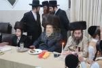 Simchas Bar Mitzvah for a great-grandson of Harav Hakadosh Rav Yaakov Meir Schechter Shlit"a, grandson of his son Harav Hagaon Rav Nachman Schechter A"H