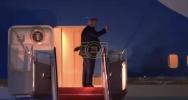 Main image for Trump Boards Air Force One At 3AM for G7 Summit at France.