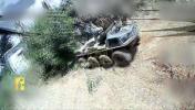 Main image for Hezbollah Propaganda Video Claims Hit on Israeli Unmanned Ground Vehicle.