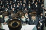 Shabbos Zachor in Tzfas: Satmar Yetev Lev Eretz Yisroel celebrates Siyum Chatzi HaShas, led by the Satmar Yerushalayim Av Beis Din Shlit"a, son of the Satmar Rebbe Shlit"a.