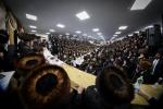 Shabbos Zachor in Tzfas: Satmar Yetev Lev Eretz Yisroel celebrates Siyum Chatzi HaShas, led by the Satmar Yerushalayim Av Beis Din Shlit"a, son of the Satmar Rebbe Shlit"a.