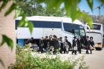 Shabbos Zachor in Tzfas: Satmar Yetev Lev Eretz Yisroel celebrates Siyum Chatzi HaShas, led by the Satmar Yerushalayim Av Beis Din Shlit"a, son of the Satmar Rebbe Shlit"a.