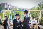 Shabbos Zachor in Tzfas: Satmar Yetev Lev Eretz Yisroel celebrates Siyum Chatzi HaShas, led by the Satmar Yerushalayim Av Beis Din Shlit"a, son of the Satmar Rebbe Shlit"a.