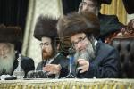 Shabbos Zachor in Tzfas: Satmar Yetev Lev Eretz Yisroel celebrates Siyum Chatzi HaShas, led by the Satmar Yerushalayim Av Beis Din Shlit"a, son of the Satmar Rebbe Shlit"a.