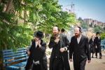 Shabbos Zachor in Tzfas: Satmar Yetev Lev Eretz Yisroel celebrates Siyum Chatzi HaShas, led by the Satmar Yerushalayim Av Beis Din Shlit"a, son of the Satmar Rebbe Shlit"a.