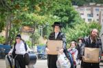 Shabbos Zachor in Tzfas: Satmar Yetev Lev Eretz Yisroel celebrates Siyum Chatzi HaShas, led by the Satmar Yerushalayim Av Beis Din Shlit"a, son of the Satmar Rebbe Shlit"a.