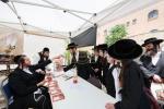 Shabbos Zachor in Tzfas: Satmar Yetev Lev Eretz Yisroel celebrates Siyum Chatzi HaShas, led by the Satmar Yerushalayim Av Beis Din Shlit"a, son of the Satmar Rebbe Shlit"a.