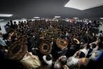 Shabbos Zachor in Tzfas: Satmar Yetev Lev Eretz Yisroel celebrates Siyum Chatzi HaShas, led by the Satmar Yerushalayim Av Beis Din Shlit"a, son of the Satmar Rebbe Shlit"a.