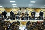 Shabbos Zachor in Tzfas: Satmar Yetev Lev Eretz Yisroel celebrates Siyum Chatzi HaShas, led by the Satmar Yerushalayim Av Beis Din Shlit"a, son of the Satmar Rebbe Shlit"a.