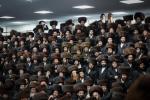 Shabbos Zachor in Tzfas: Satmar Yetev Lev Eretz Yisroel celebrates Siyum Chatzi HaShas, led by the Satmar Yerushalayim Av Beis Din Shlit"a, son of the Satmar Rebbe Shlit"a.