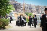 Shabbos Zachor in Tzfas: Satmar Yetev Lev Eretz Yisroel celebrates Siyum Chatzi HaShas, led by the Satmar Yerushalayim Av Beis Din Shlit"a, son of the Satmar Rebbe Shlit"a.