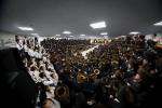 Shabbos Zachor in Tzfas: Satmar Yetev Lev Eretz Yisroel celebrates Siyum Chatzi HaShas, led by the Satmar Yerushalayim Av Beis Din Shlit"a, son of the Satmar Rebbe Shlit"a.