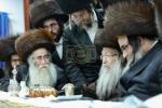 Shabbos Zachor in Tzfas: Satmar Yetev Lev Eretz Yisroel celebrates Siyum Chatzi HaShas, led by the Satmar Yerushalayim Av Beis Din Shlit"a, son of the Satmar Rebbe Shlit"a.