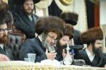 Shabbos Zachor in Tzfas: Satmar Yetev Lev Eretz Yisroel celebrates Siyum Chatzi HaShas, led by the Satmar Yerushalayim Av Beis Din Shlit"a, son of the Satmar Rebbe Shlit"a.