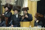 Shabbos Zachor in Tzfas: Satmar Yetev Lev Eretz Yisroel celebrates Siyum Chatzi HaShas, led by the Satmar Yerushalayim Av Beis Din Shlit"a, son of the Satmar Rebbe Shlit"a.