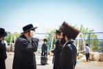 Shabbos Zachor in Tzfas: Satmar Yetev Lev Eretz Yisroel celebrates Siyum Chatzi HaShas, led by the Satmar Yerushalayim Av Beis Din Shlit"a, son of the Satmar Rebbe Shlit"a.