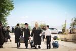 Shabbos Zachor in Tzfas: Satmar Yetev Lev Eretz Yisroel celebrates Siyum Chatzi HaShas, led by the Satmar Yerushalayim Av Beis Din Shlit"a, son of the Satmar Rebbe Shlit"a.