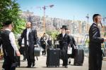 Shabbos Zachor in Tzfas: Satmar Yetev Lev Eretz Yisroel celebrates Siyum Chatzi HaShas, led by the Satmar Yerushalayim Av Beis Din Shlit"a, son of the Satmar Rebbe Shlit"a.