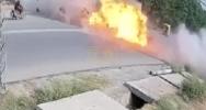 Main image for Pakistani Military Jet Goes Down in Deadly Crash, Both Pilots Killed on Training Mission.