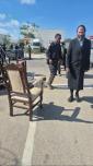 Thousands of Gur Chassidim Protest at Prison 10 Against Gzeiras HaGiyus