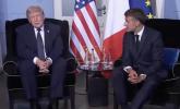 Main image for President Trump Celebrates Iran Breakthrough in France: "Ships Are Starting to Go Out" and No Nuclear Weapon for Tehran.