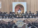 Laying the Cornerstone of the Bobov 45 Beis Medrash in London