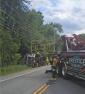 Main image for A truck overturned on Route 208 in Kiryas Joel