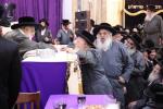 Toldos Aharon Vaad Mifal Hatorah: Siyum Talta Bava Nezikin and Beginning Maseches Sanhedrin in Amud Hayom