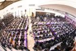 Toldos Aharon Vaad Mifal Hatorah: Siyum Talta Bava Nezikin and Beginning Maseches Sanhedrin in Amud Hayom