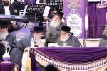 Toldos Aharon Vaad Mifal Hatorah: Siyum Talta Bava Nezikin and Beginning Maseches Sanhedrin in Amud Hayom